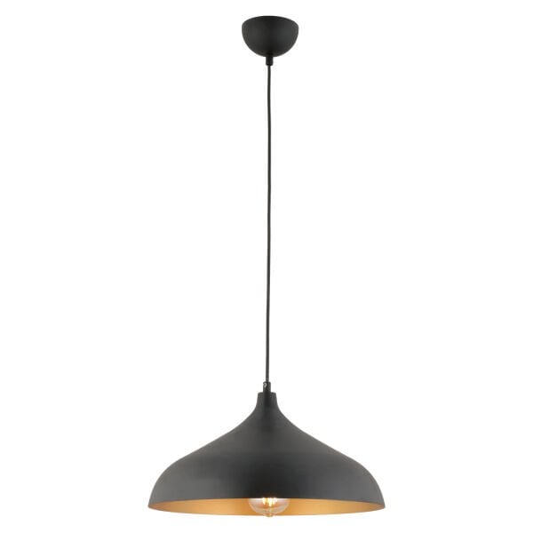 Pera Siyah Tekli Modern Retro Sarkıt Retro Salon Avize