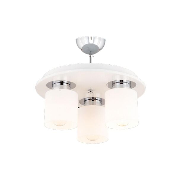 Atlas 3 Lü Yuvarlak Beyaz Modern Genç Odası Mutfak- Banyo Mutfak Salon Spot Avize