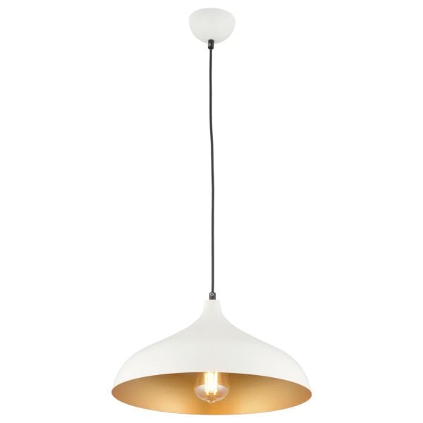 Pera Beyaz Tekli Modern Retro Sarkıt Salon Avize