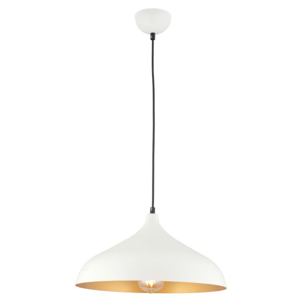 Pera Beyaz Tekli Modern Retro Sarkıt Salon Avize