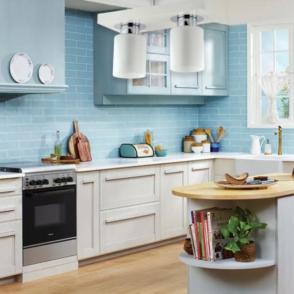 Kiaria İkili Modern Plafonyer Genç Odası MutfakYatak Odası Avize