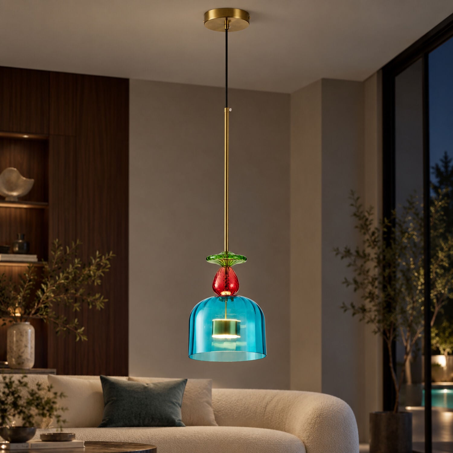 Nexora 12W Modern Tekli LED Avize - Salon ve Mutfak Aydınlatma