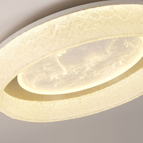 Rovena 50'lik Yuvarlak Ledli 132 Watt Plafonyer 3 Renkli Avize