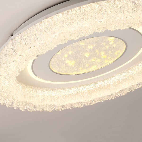 Solena 50'lik Yuvarlak Ledli 140 Watt Plafonyer 3 Renkli Avize