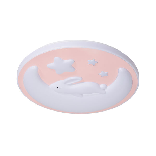 Varelli Pembe 120 Watt Plafonyer Çocuk Odası Led Avize
