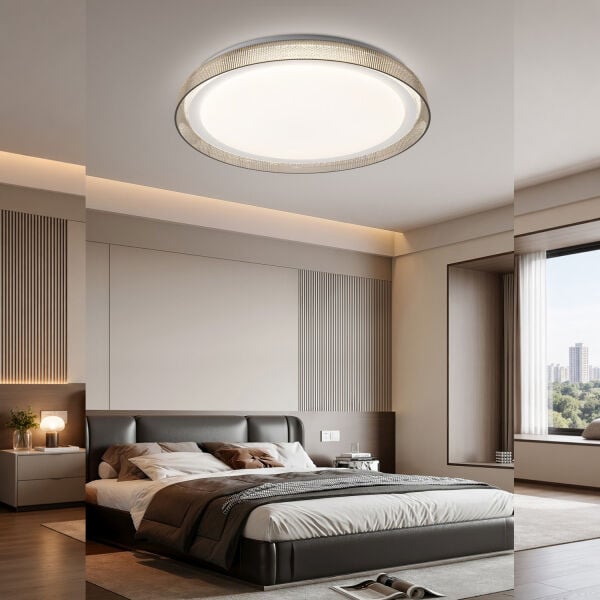 Ravello Gri 120 Watt Plafonyer Led Avize