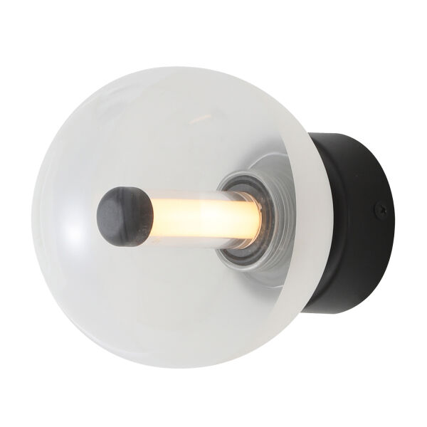 Neval Siyah Gold 2 Watt Modern Yatak Başı, Modern Salon Aplik