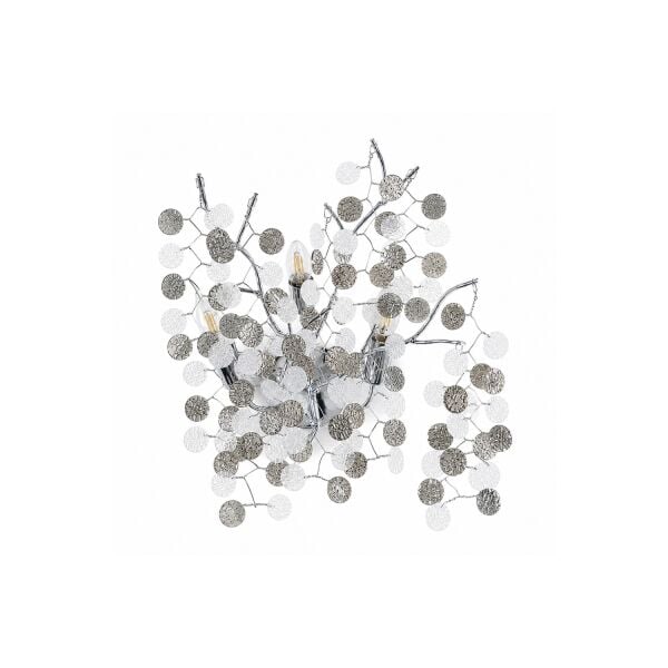 Masal Krom Kristal Taşlı Modern, Oturma Odası,Duvar Lambası  Salon Aplik