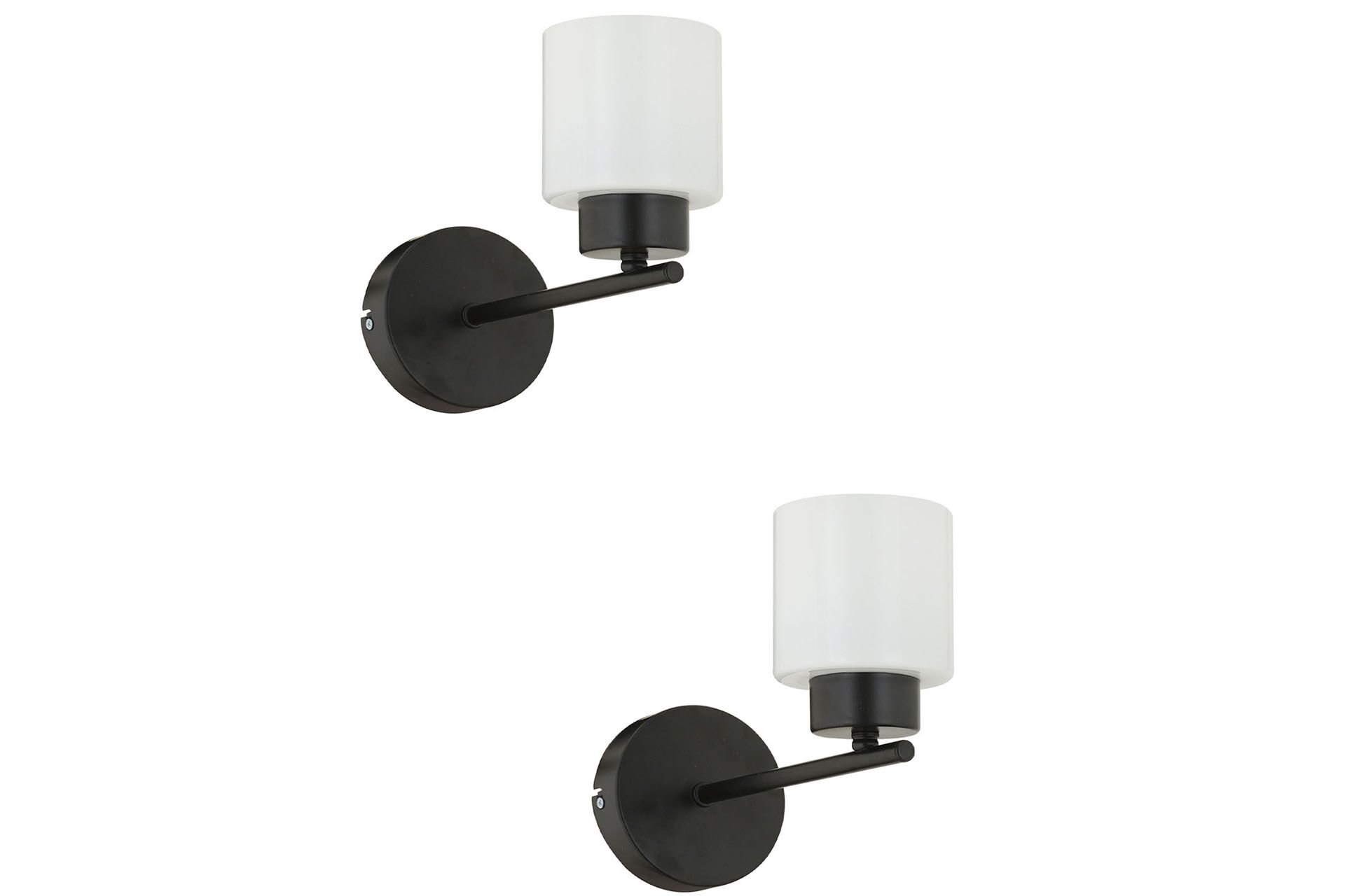 Lima Siyah 2'li Aplik Seti Yatak Odası-Yatak başı,Cafe,Restoran için Duvar Lambası