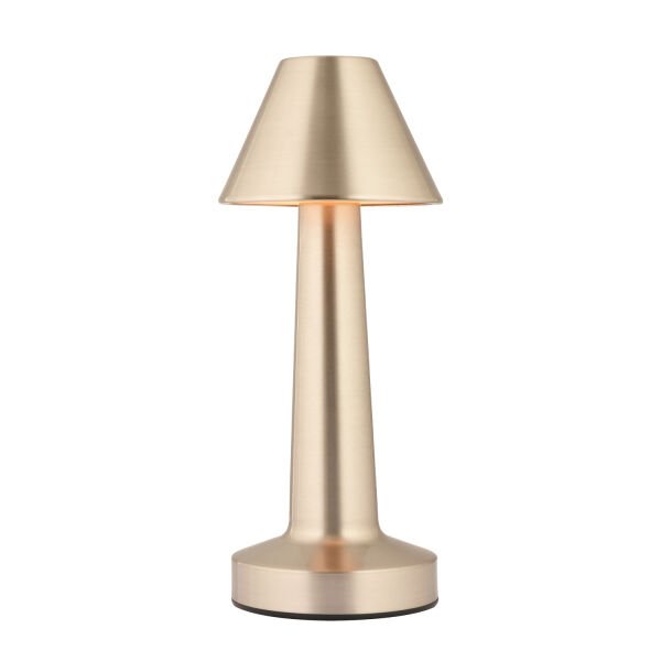 Percy Nikel Şarjlı Dokunmatik Dim Edilebilir 3 Renkli Masa Lambası 2000ma Pil Gücü Ile 7 Saat