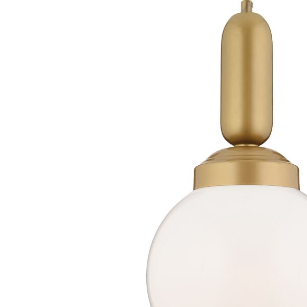 Arlo Tekli Eskitme Camlı Modern Top Avize Sarkıt Mutfak Salon Sarkıt  Avize