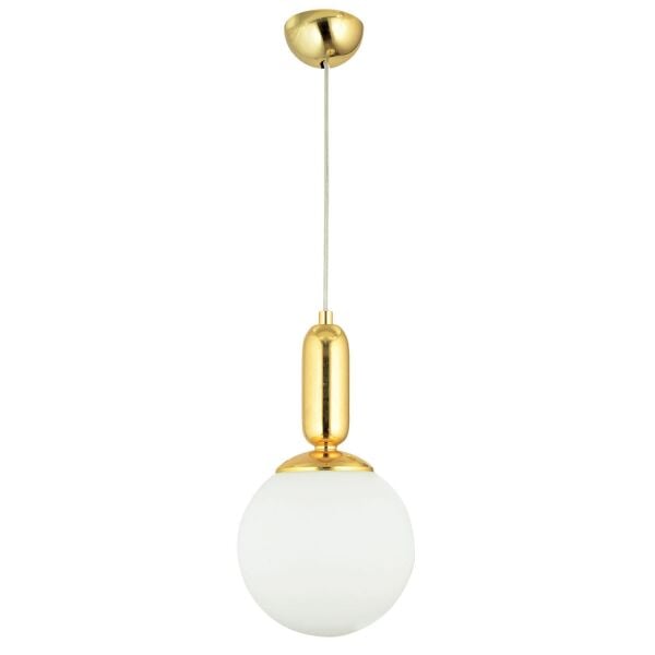 Arlo Tekli Gold Sarkıt Modern Sarkıt Top Avize Mutfak Salon Sarkıt Avize