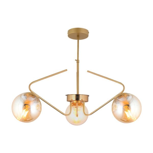 Mildred 3'lü Eskitme Modern Sarkıt Genç Odası Mutfak Yatak Odası Salon Sarkıt Avize