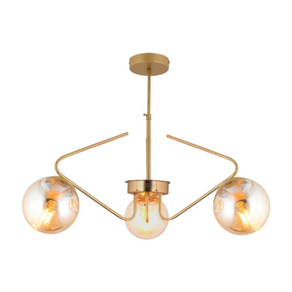 Mildred 3'lü Eskitme Modern Sarkıt Genç Odası Mutfak Yatak Odası Salon Sarkıt Avize