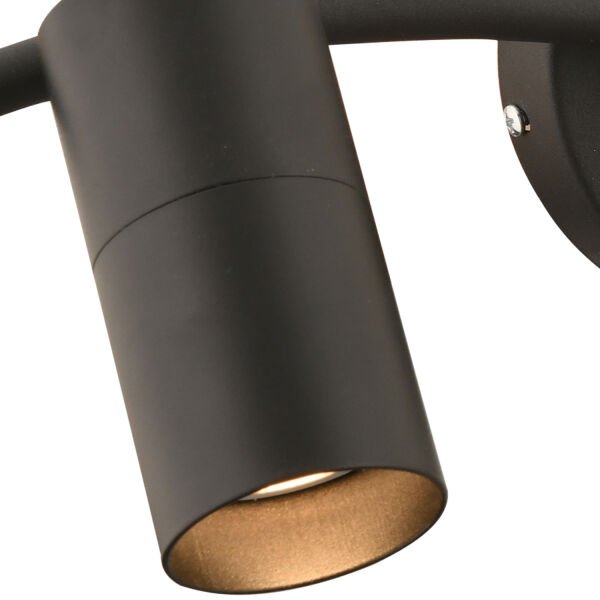 Dusan Siyah 2Li Modern Duvar Lambası Spot Aplik