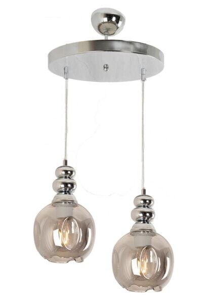 Gaspar 2 Li Krom Sarkıt Modern Genç Odası Mutfak Salon Avize