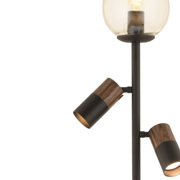 Mirela 3'Lü Modern Spot Başlıklı Modern Oturma Odası Köşe Salon Lambader