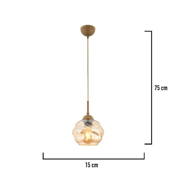 Darko Tekli Eskitme Modern Sarkıt Oturma Odası Salon Sarkıt Avize