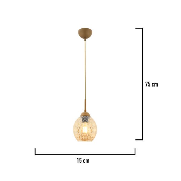 Nino Tekli Eskitme Modern Sarkıt Oturma Odası Salon Sarkıt Avize