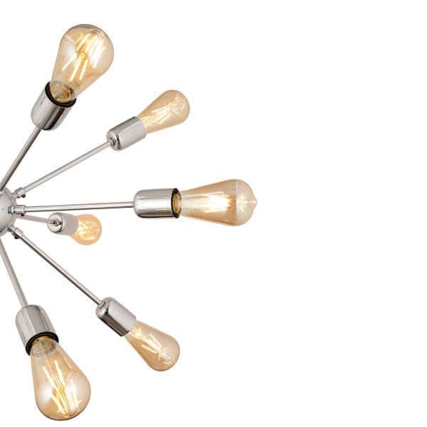 Satürn 12Li Krom Modern Genç Odası Yatak Odası Mutfak Salon Avize