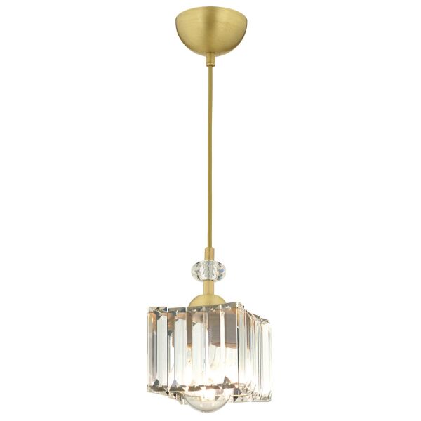 Brandy Eskitme Tekli Kristalli Taşlı Modern Tasarım Kristal Salon Avize