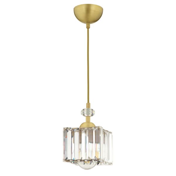 Brandy Eskitme Tekli Kristalli Taşlı Modern Tasarım Kristal Salon Avize