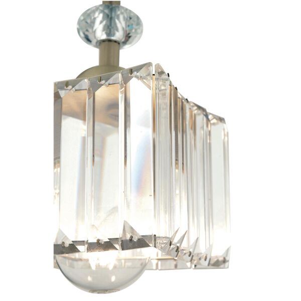 Brandy Eskitme Tekli Kristalli Taşlı Modern Tasarım Kristal Salon Avize