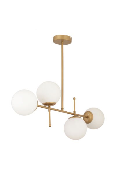 Günay 4Lü Eskitme Modern Mutfak Yemek Masası Üstü Yatak odası Salon Avize