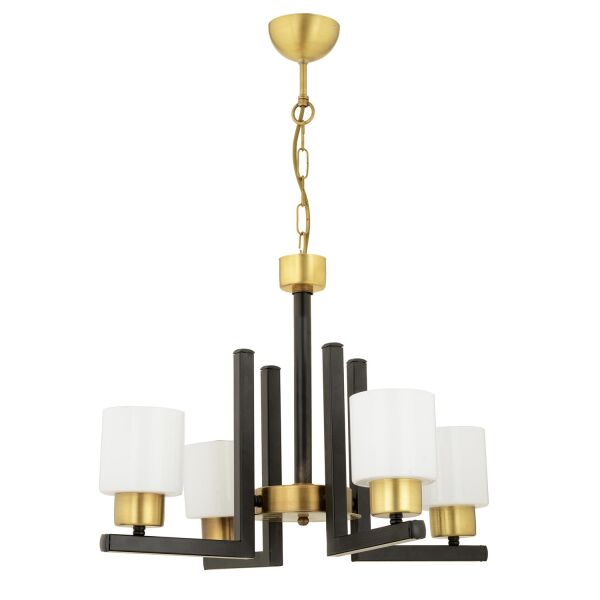 Torqu 4 Lü Eskitme Siyah Modern Yatak Odası Mutfak Oturma Odası Salon Avize