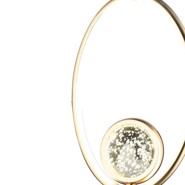 Paul Tekli 3 Renkli 19 Watt Gold  Ledli Modern Oturma Odası Salon Sarkıt Avize
