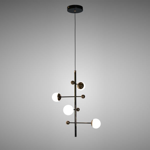 Addo Siyah Tekli 4 Watt Modern Sarkıt Koridor, Salon Sarkıt Led Avize