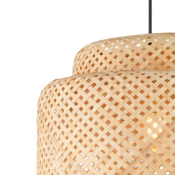 Trudy Tekli Rattan Modern Tasarım Oturma Odası Avize