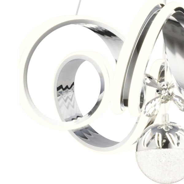 Amott Krom 3 Renkli 150 Watt Kristal Ledli Kelebek Led Top Avize Modern Oturma Odası Salon Sarkıt Avize