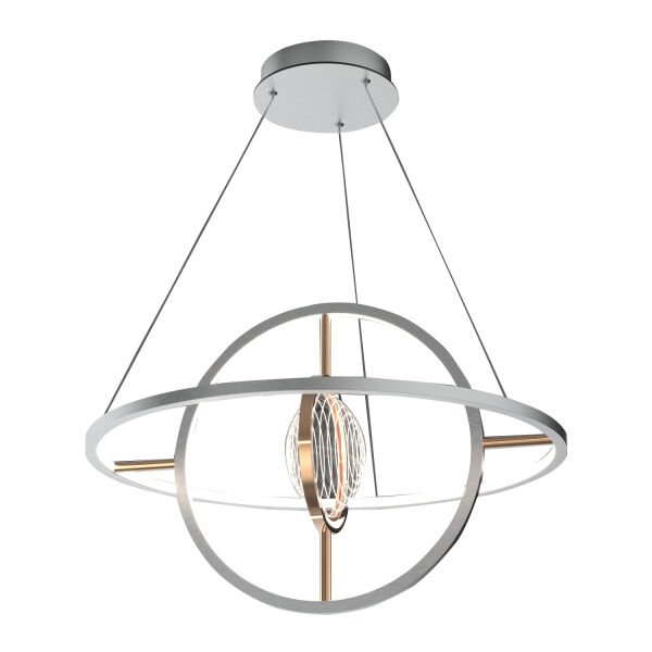 Bennan 40'lık 60 Watt  Krom Gold Modern Oturma Odası, Mutfak, Salon Led Avize