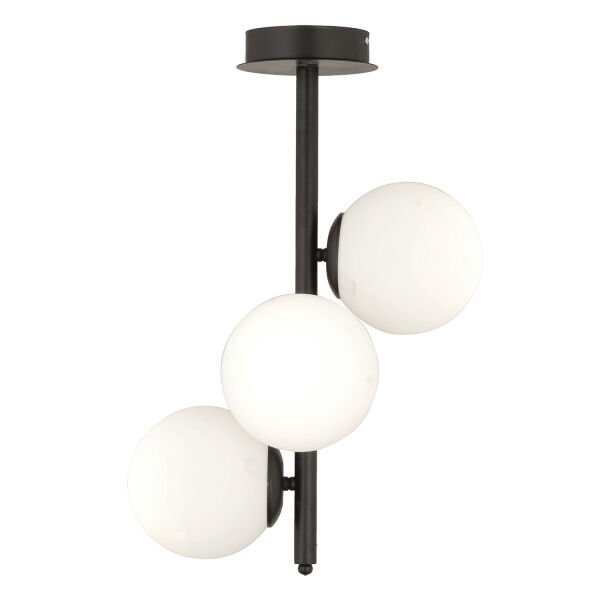 Uzel 3Lü Siyah Modern Mutfak Yatak odası Retro Salon Avize