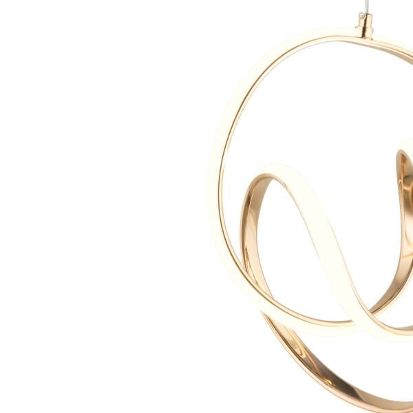 Ruby Gold 3 Renkli 48 Watt Kristal Ledli Modern Oturma Odası Salon Sarkıt Avize