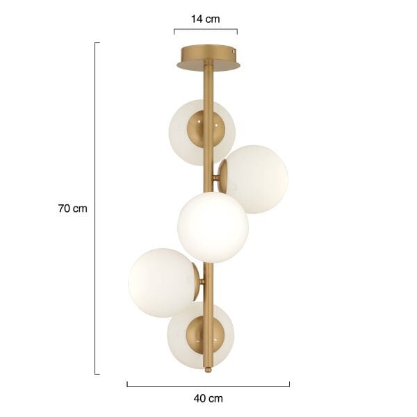 Uzel 5Li Eskitme Modern Mutfak Yatak odası Salon Avize