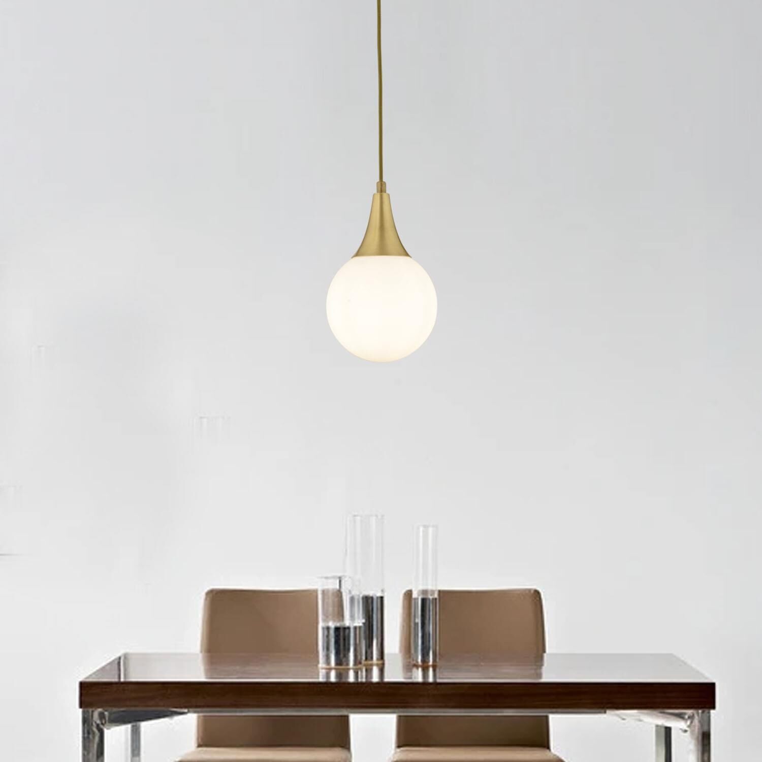 Damla Tekli Eskitme Modern Sarkıt Mutfak Salon Sarkıt Avize