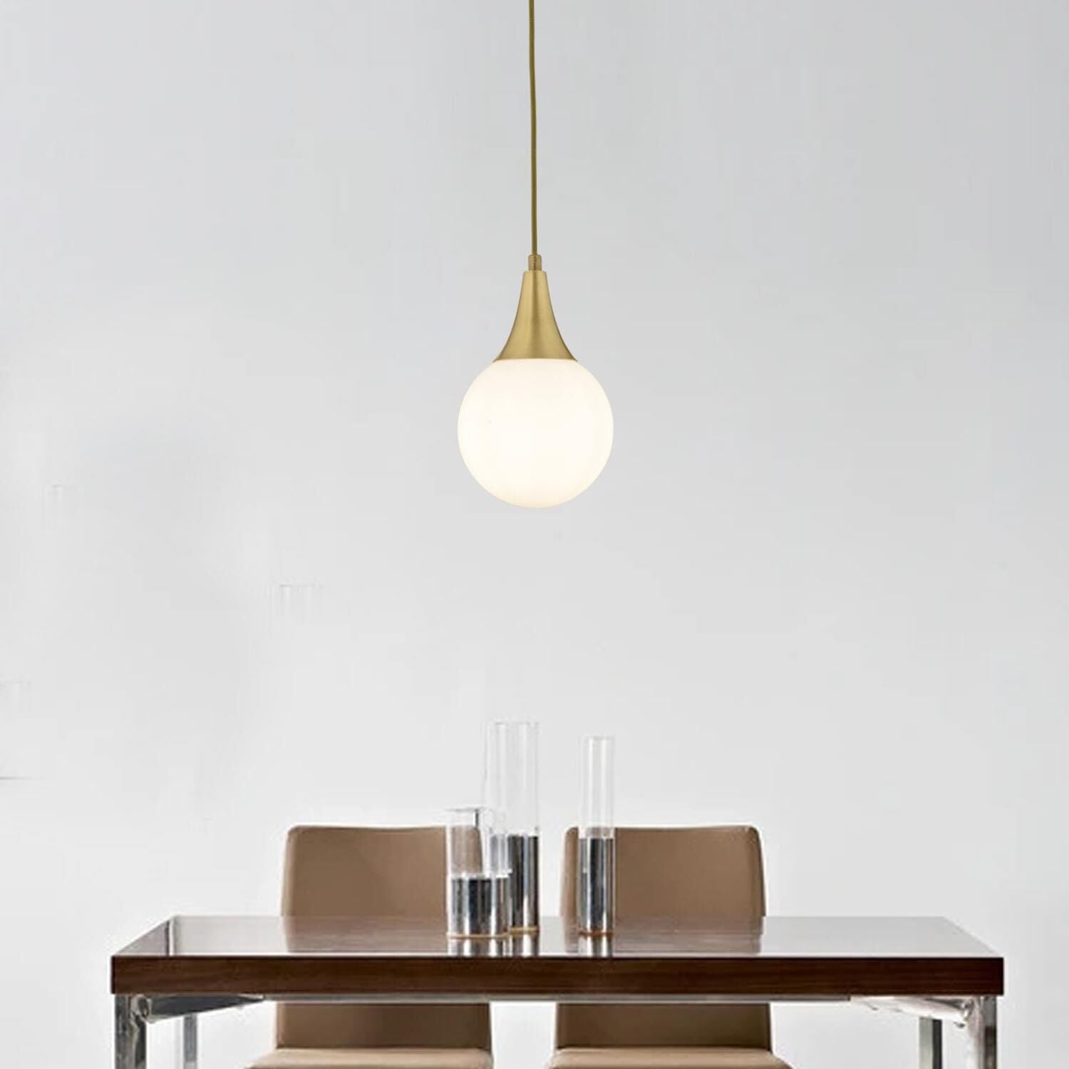 Damla Tekli Eskitme Modern Sarkıt Mutfak Salon Sarkıt Avize