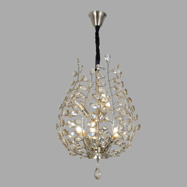 Donna Eskitme 55'lik Kristal Taşlı Modern Koridor, Salon Avize