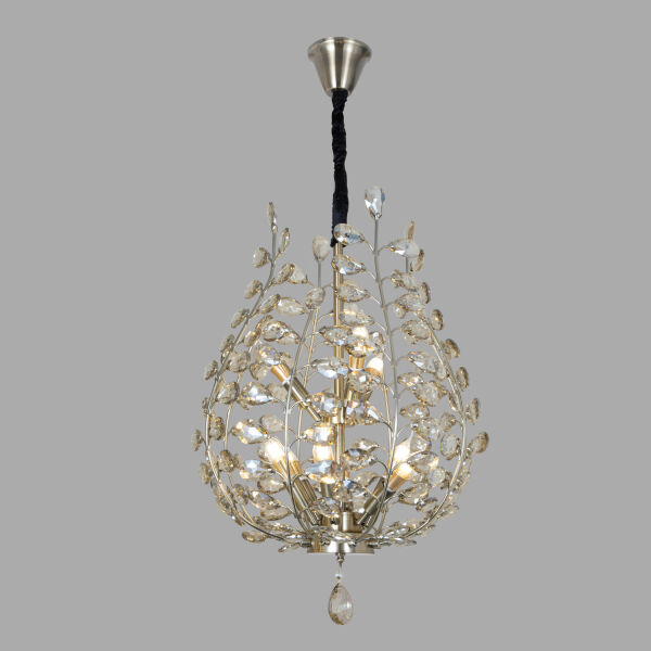 Donna Eskitme 55'lik Kristal Taşlı Modern Koridor, Salon Avize