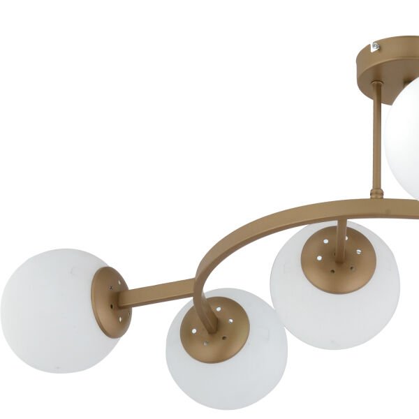 İzem 5'li Eskitme Modern Plafonyer Genç Odası Mutfak Yatak Odası Avize