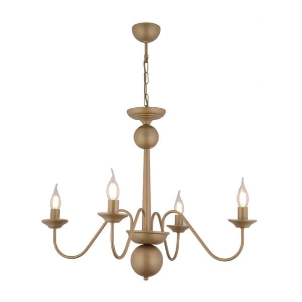 Behir 4'lü Eskitme Boyalı  Modern Oturma Odası, Yatak Odası Salon Avize