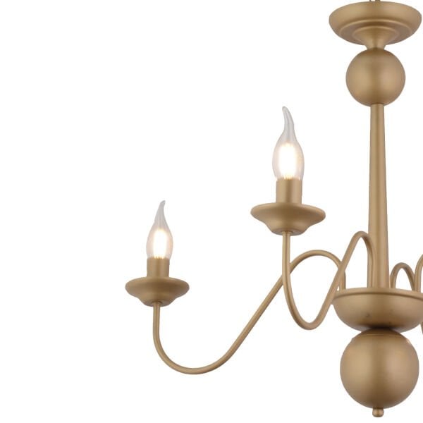 Behir 4'lü Eskitme Boyalı  Modern Oturma Odası, Yatak Odası Salon Avize