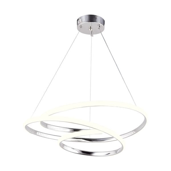 Valter Krom 3 Renkli 75 Watt Kristal Ledli Modern Oturma Odası Salon Sarkıt Avize
