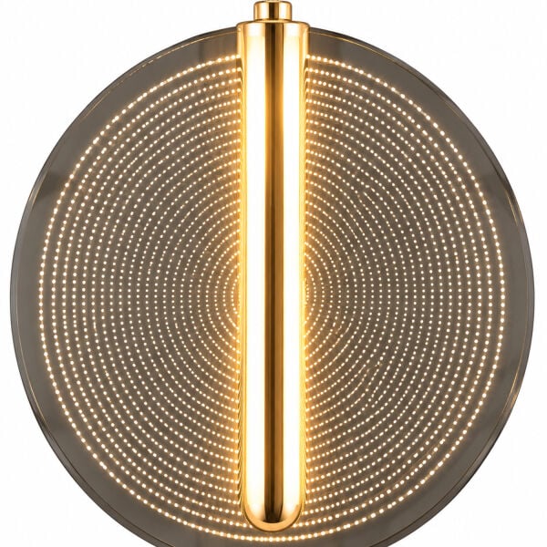 Dustin 4'lü Yuvarlak 3 Renk 52 Watt Gold Kristal Ledli Modern Oturma Odası Salon Sarkıt Avize