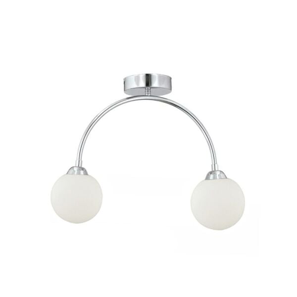 Neil 2 Li Krom Kaplama Modern Koridor Mutfak Salon Avize