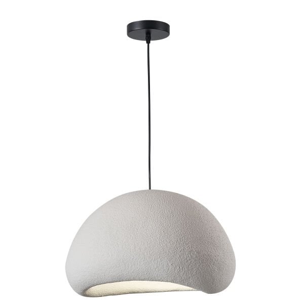 Tretan Büyük Beyaz Beton Modern Sarkıt Oturma Odası Salon Sarkıt Avize