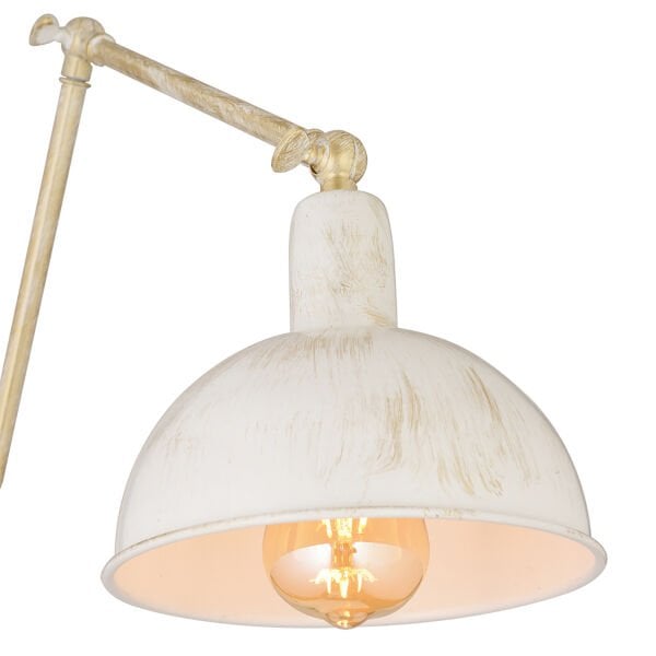 Aksu Beyaz Silme Dekoratif Tasarım Modern Retro Salon Lambader