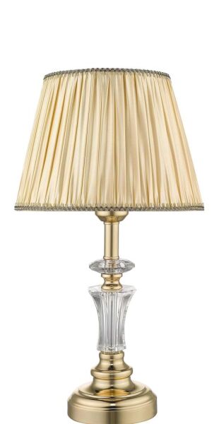 (2 Adet) Angel Gold Kristal Taşlı Abajur Seti